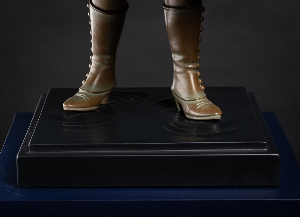 Alice - lapin - bronze - horizontal