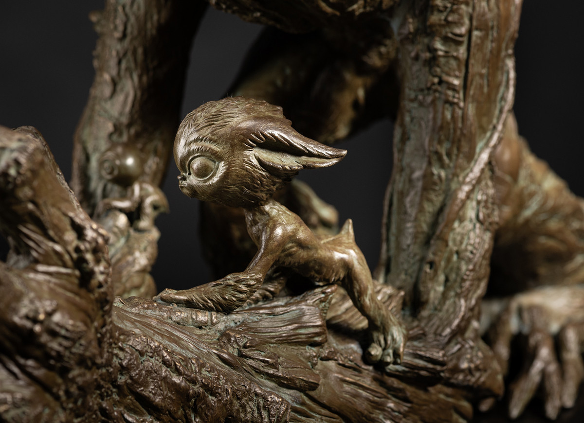 horizontal - Grand-bois - bronze