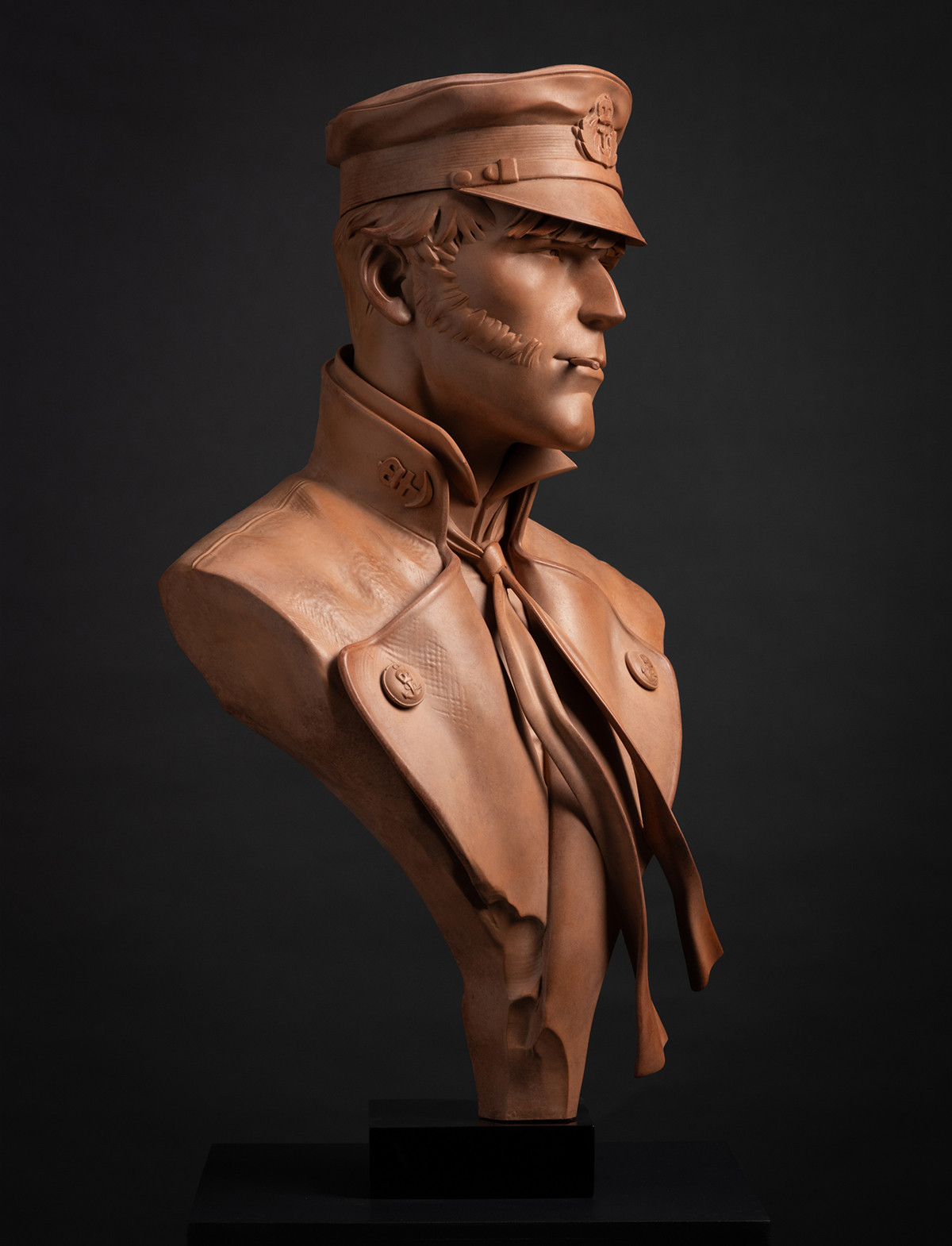 Corto buste - terracotta 