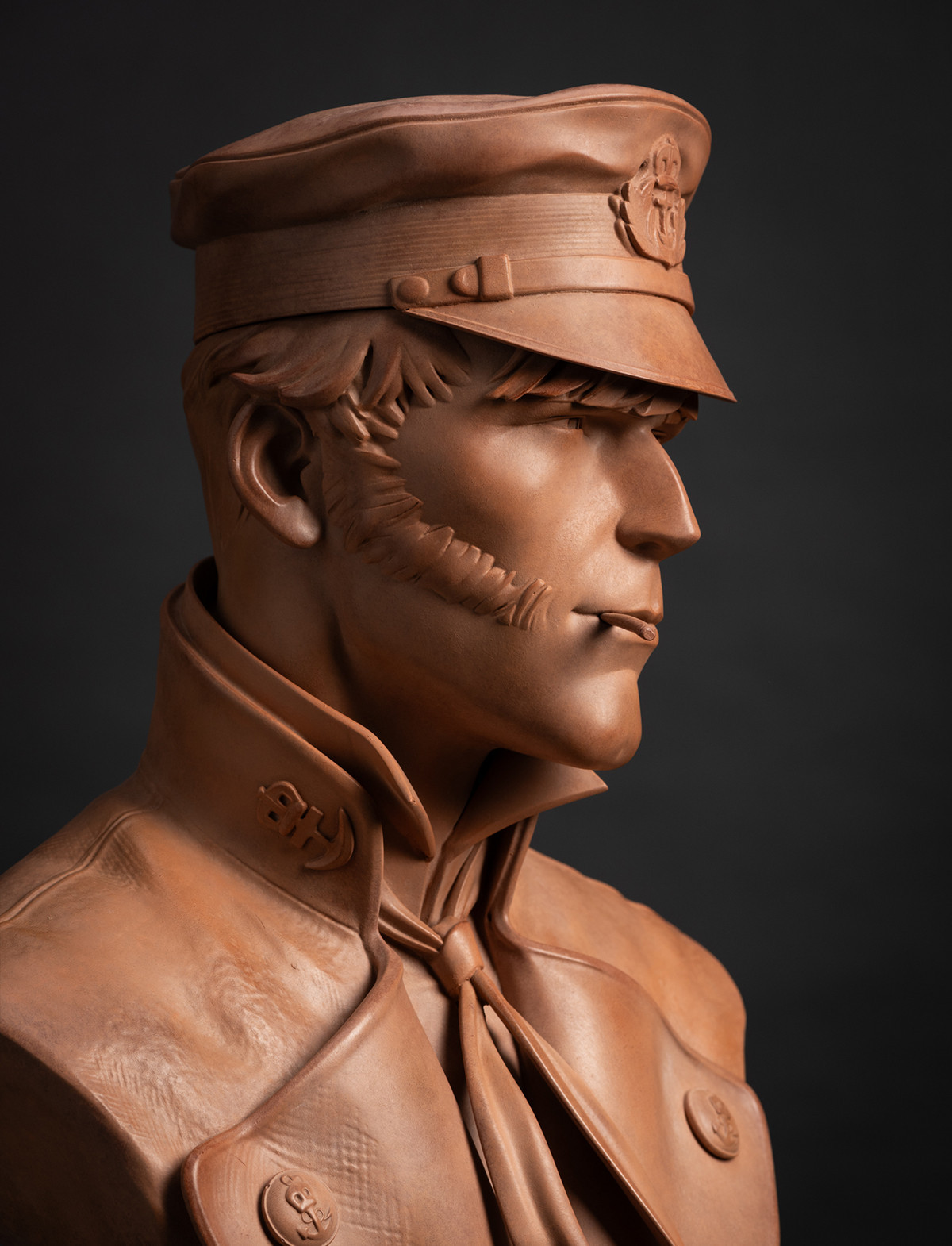 Corto buste - terracotta 