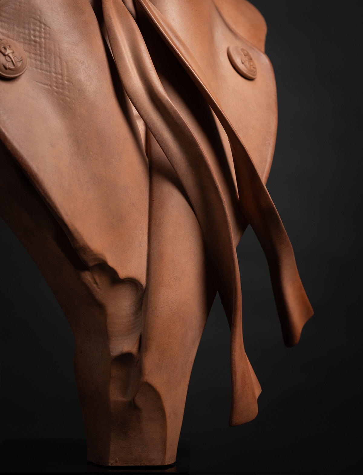 Corto buste - terracotta 