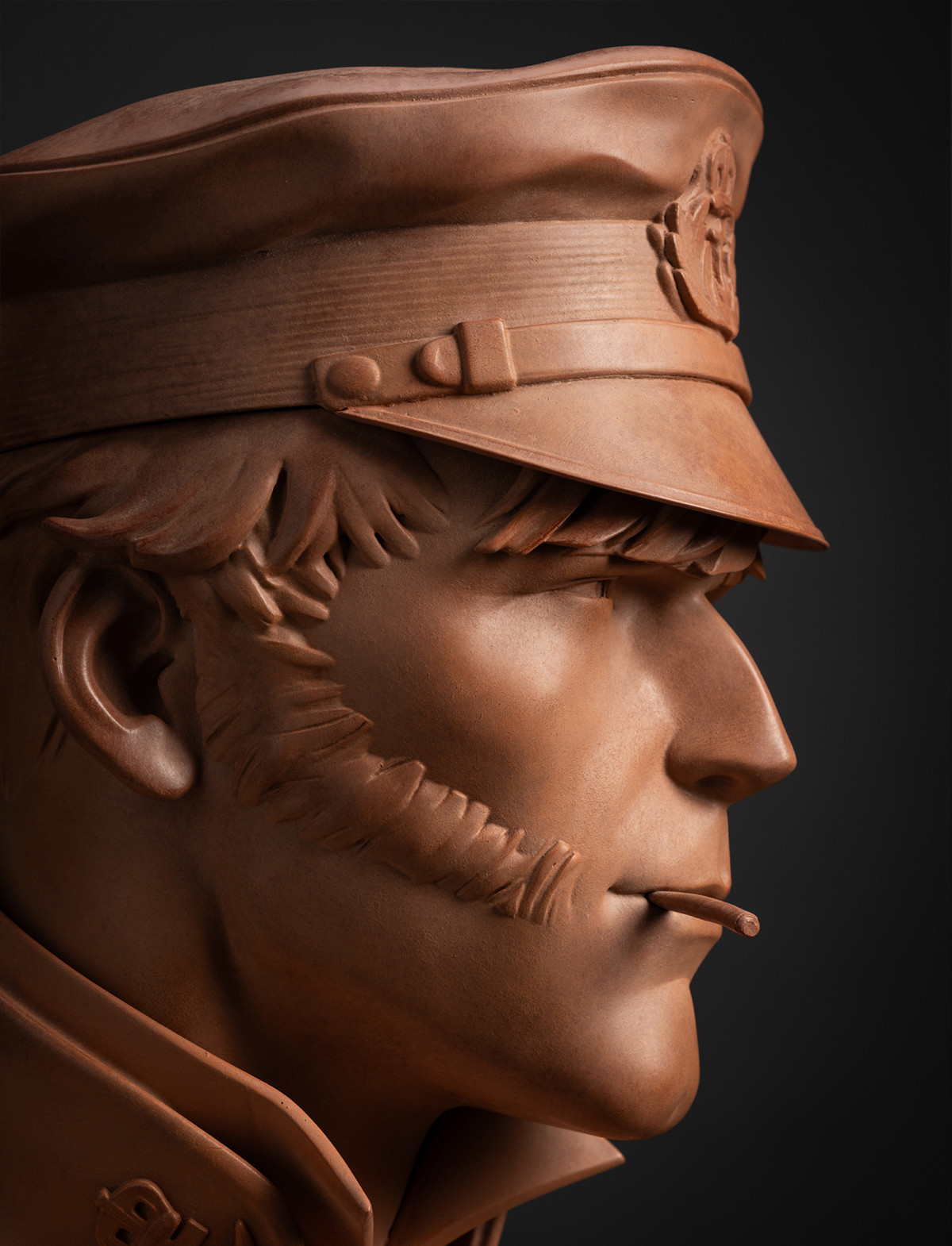 Corto buste - terracotta 