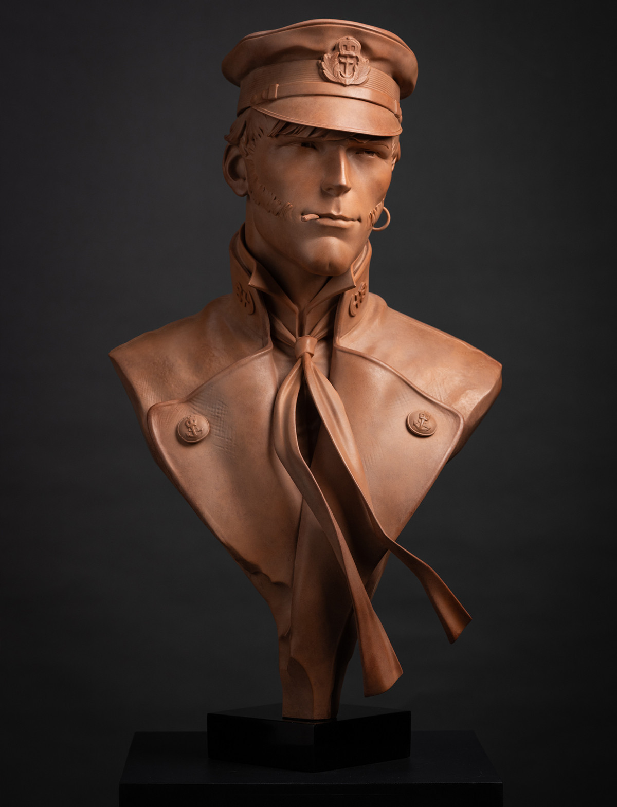 Corto buste - terracotta 