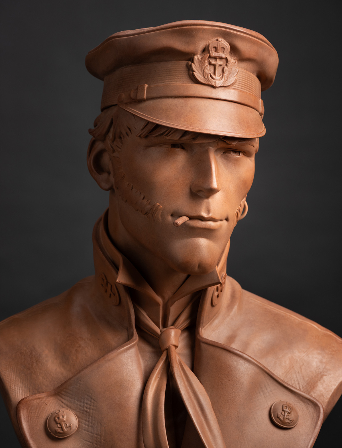 Corto buste - terracotta 