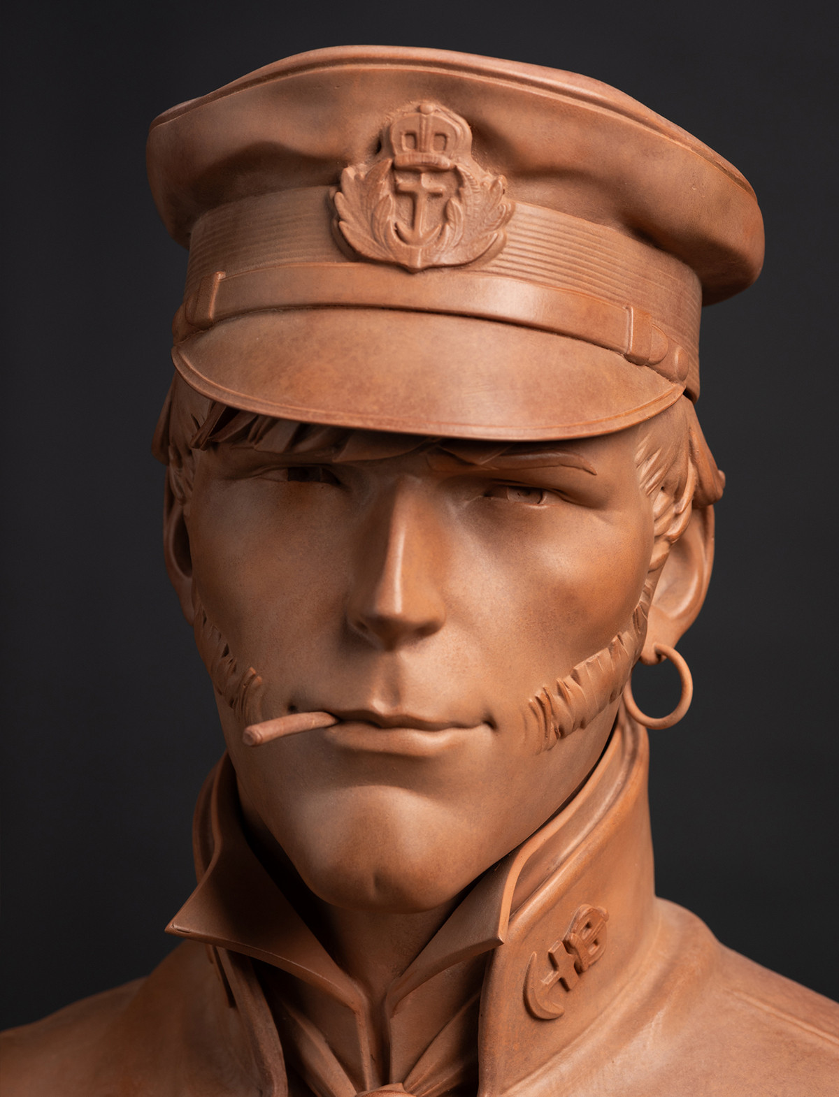 Corto buste - terracotta 