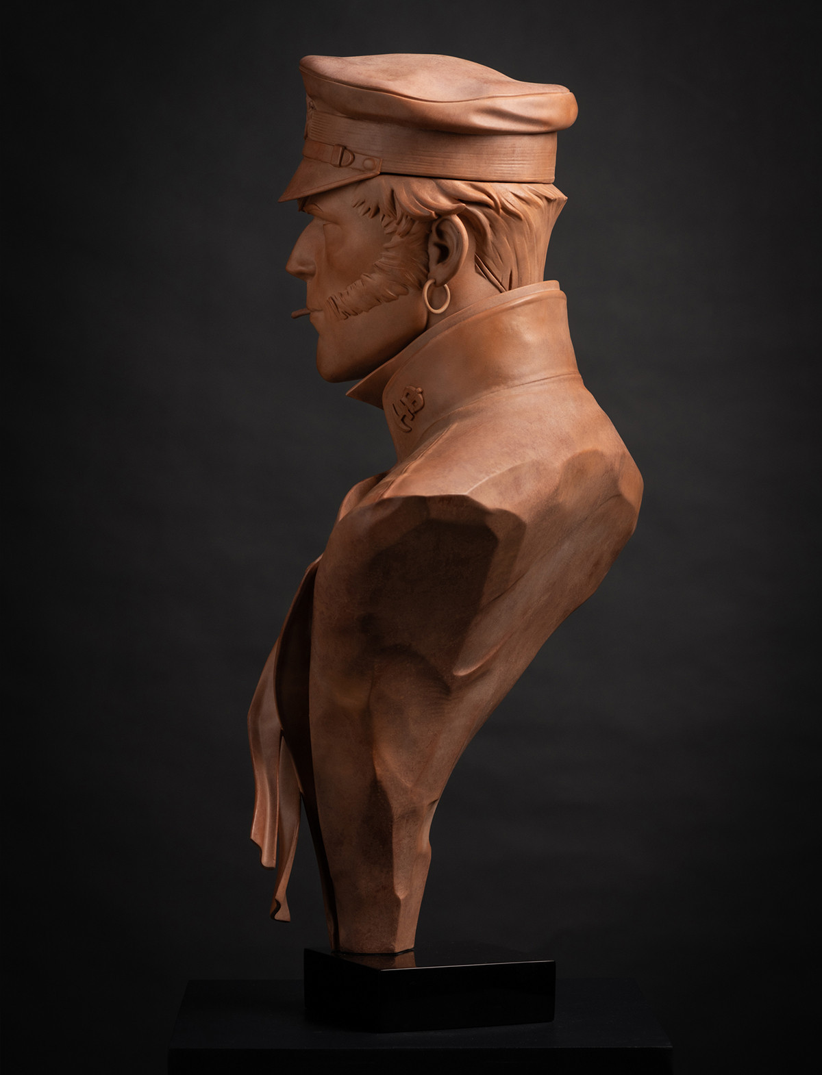 Corto buste - terracotta 