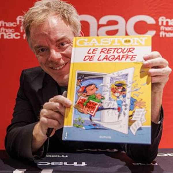  DELAF en dédicace - Sortie nationale du nouveau Gaston Lagaffe 